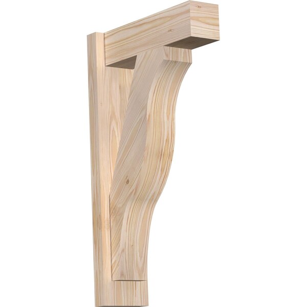 Ekena Millwork Funston Block Smooth Outlooker, Douglas Fir, 5 1/2"W x 16"D x 28"H OUT06X16X28FST05SDF - main